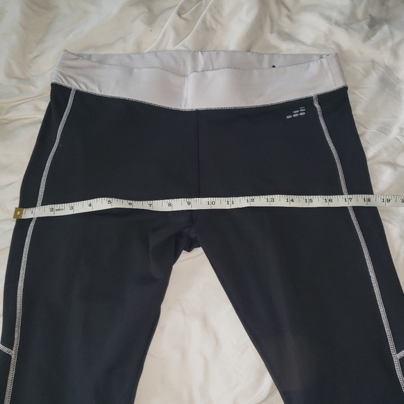 BCG large pink and black work out capri Leggings - Picture 3 of 7